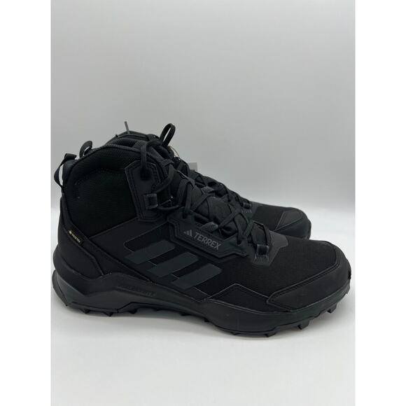 Adidas Terrex AX4 Mid GTX GORE-TEX Hiking Shoes Black HP7401 Size 11.5.🛒 - Picture 1 of 12